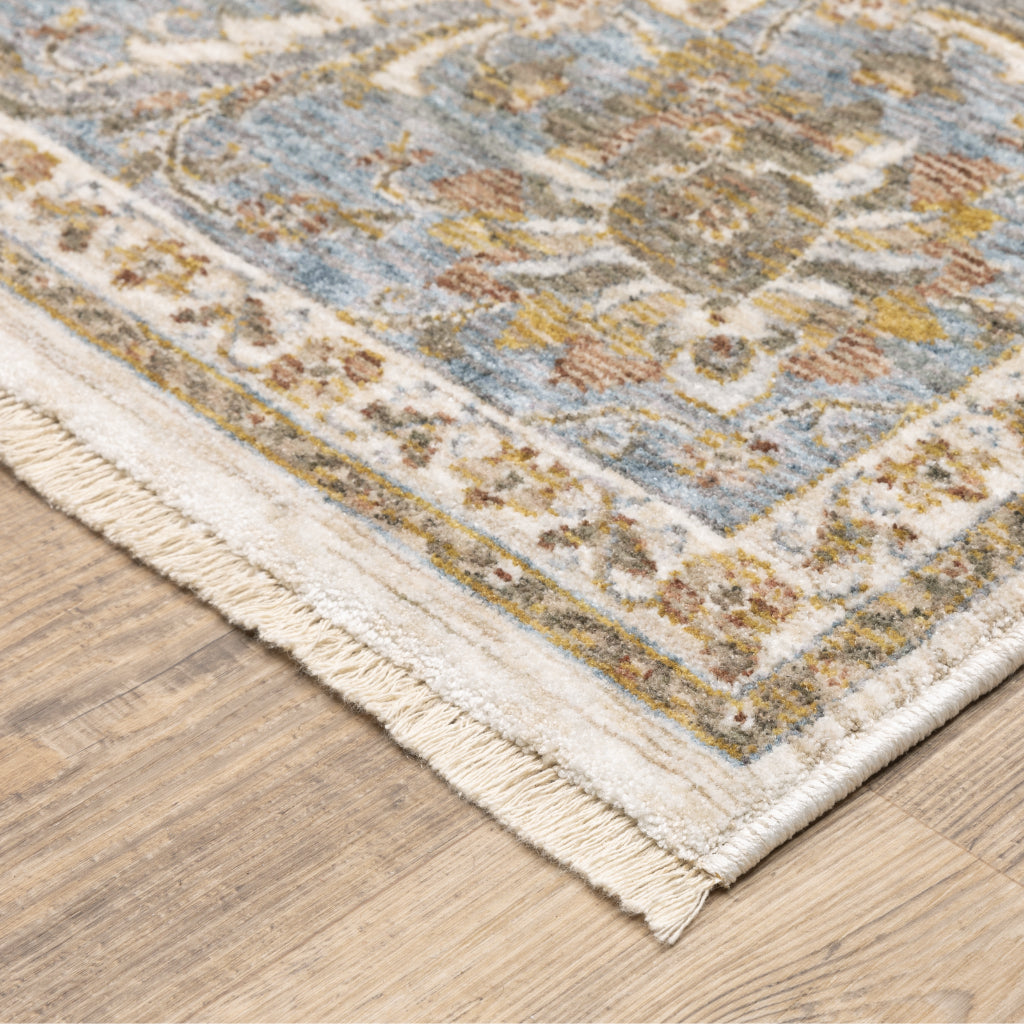Oriental Weavers Maharaja 5091Z Multicolor Rectangle Indoor Runner - Stain Resistant Low Pile Vintage Style Rug with Oriental Design-