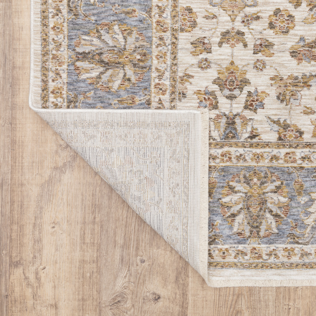 Oriental Weavers Maharaja 5091Z Multicolor Rectangle Indoor Runner - Stain Resistant Low Pile Vintage Style Rug with Oriental Design-