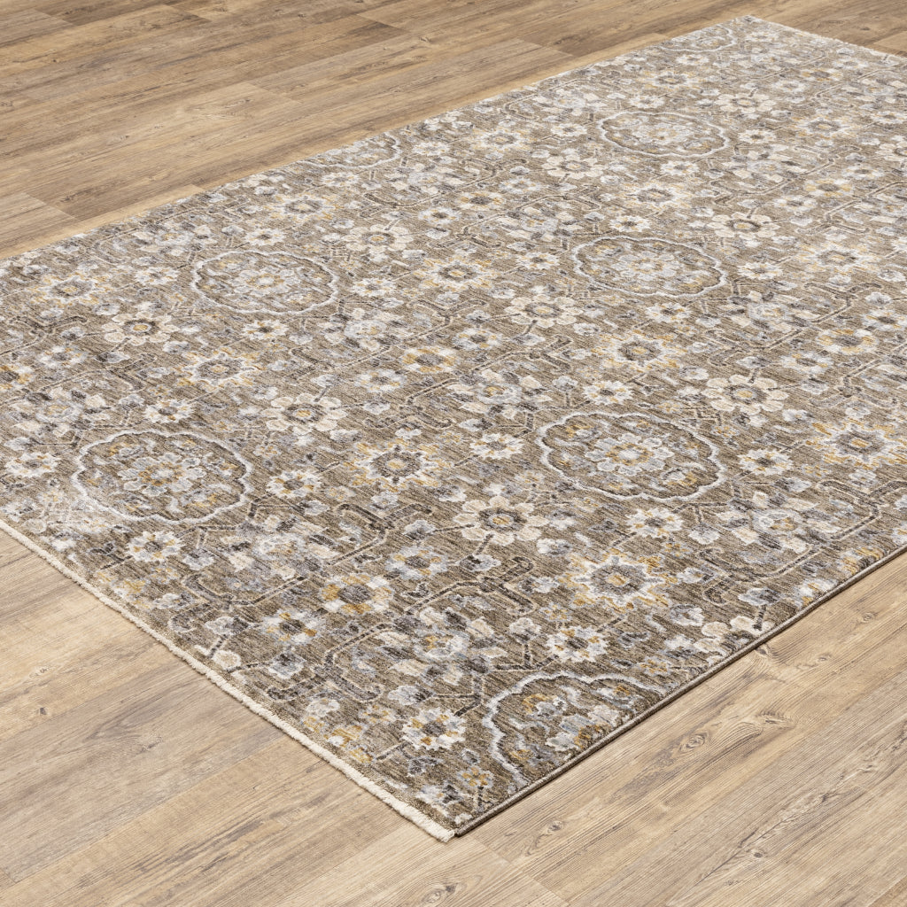 Oriental Weavers Maharaja 532D1 Multicolor Rectangle Indoor Runner - Stain Resistant Low Pile Floral Rug-