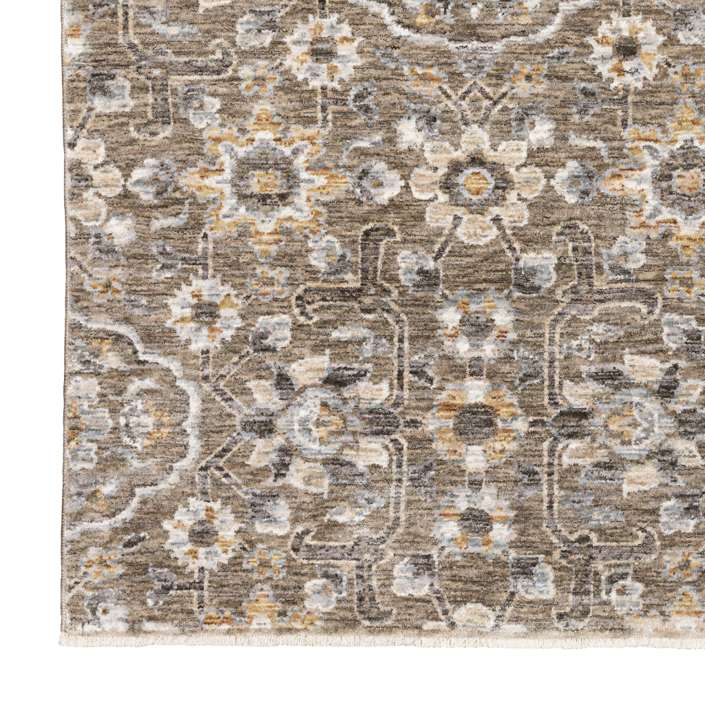 Oriental Weavers Maharaja 532D1 Multicolor Rectangle Indoor Runner - Stain Resistant Low Pile Floral Rug-