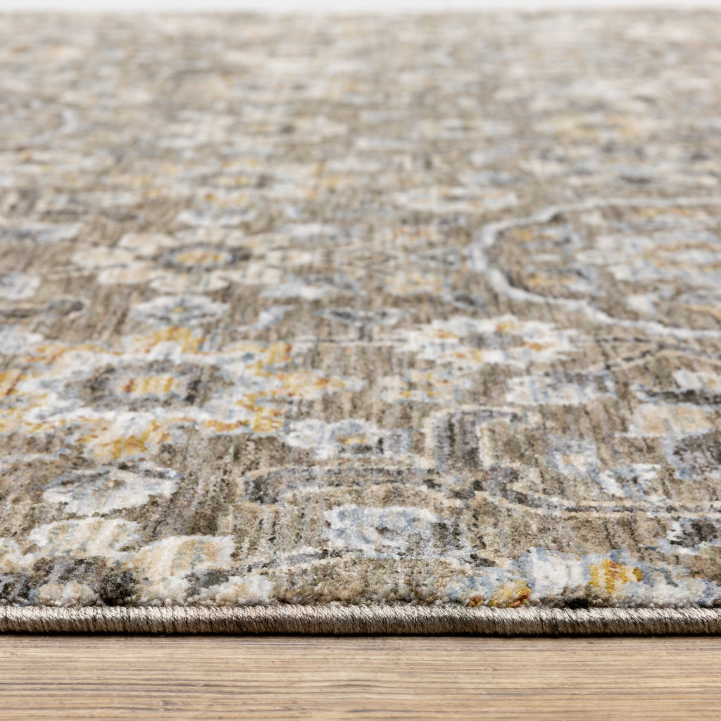 Oriental Weavers Maharaja 532D1 Multicolor Rectangle Indoor Runner - Stain Resistant Low Pile Floral Rug-