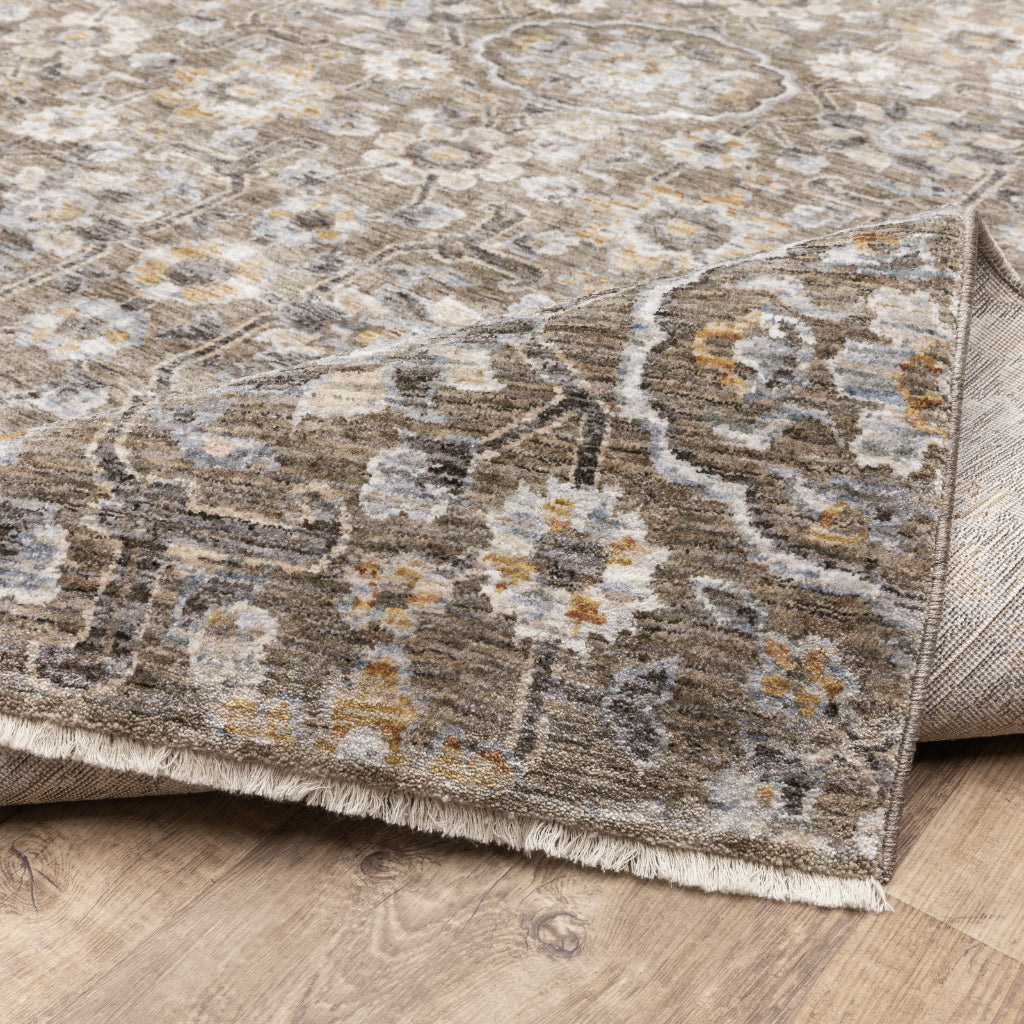 Oriental Weavers Maharaja 532D1 Multicolor Rectangle Indoor Runner - Stain Resistant Low Pile Floral Rug-