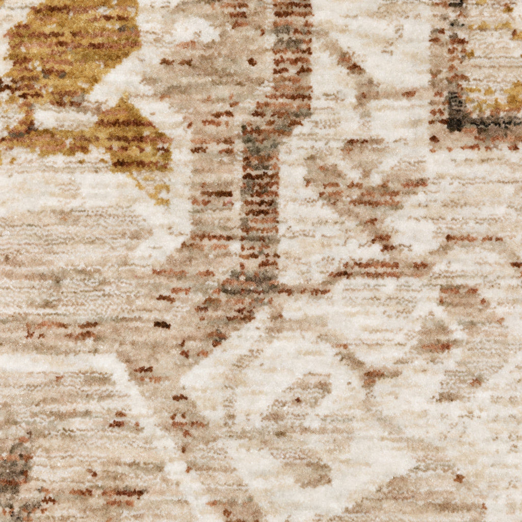 Oriental Weavers Maharaja 661C1 Multicolor Rectangle Indoor Runner - Stain Resistant Low Pile Vintage Style Rug with Medallion Design-