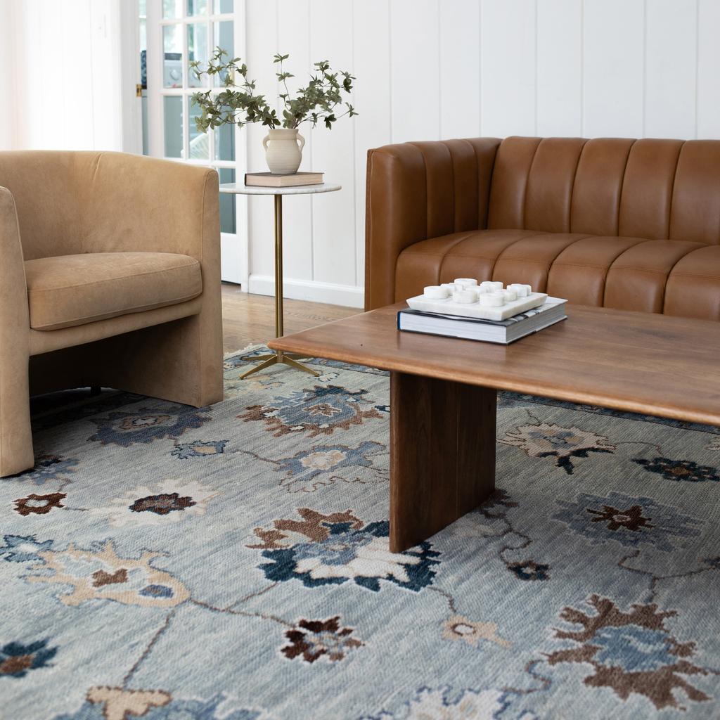 Oriental Weavers Majorca MAJ06 Light Blue Rectangle Indoor Area Rug Oriental Pattern-