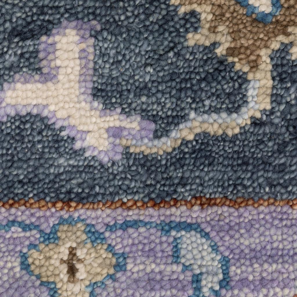 Oriental Weavers Majorca MAJ07 Blue Rectangle Indoor Area Rug Oriental Pattern-