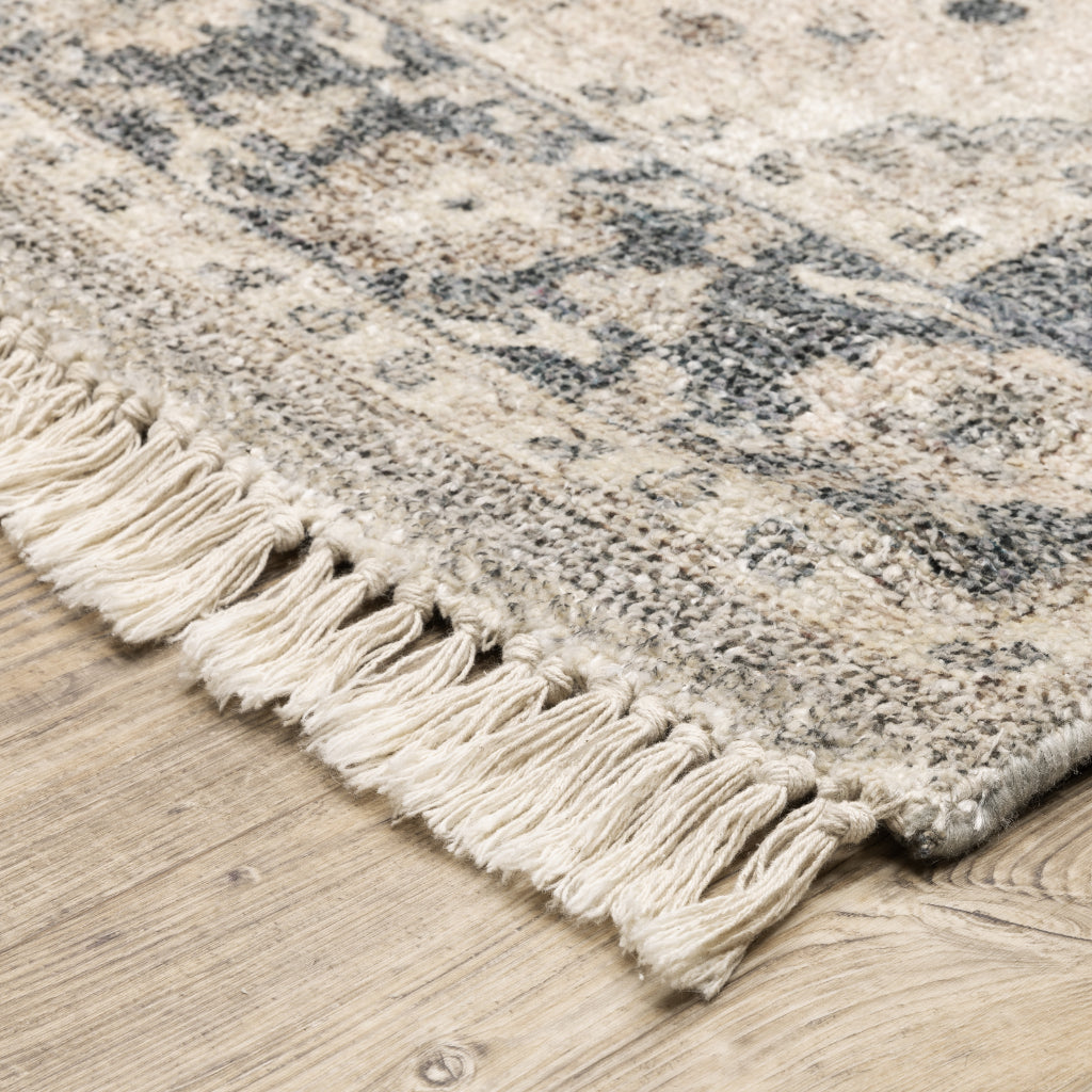 Oriental Weavers Malabar 45302 Multicolor Rectangle Indoor Area Rug - Stain Resistant Hand Loomed Rug with Medallion Design-
