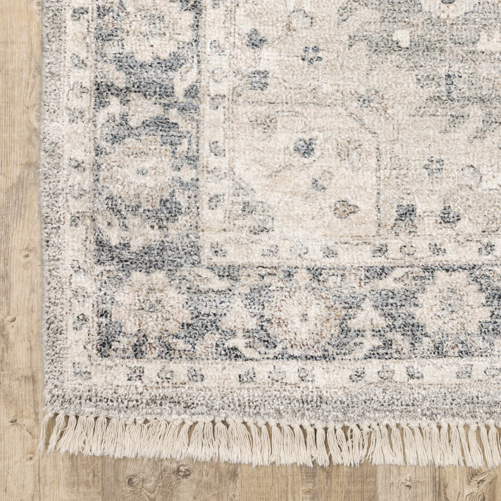 Oriental Weavers Malabar 45302 Multicolor Rectangle Indoor Area Rug - Stain Resistant Hand Loomed Rug with Medallion Design-