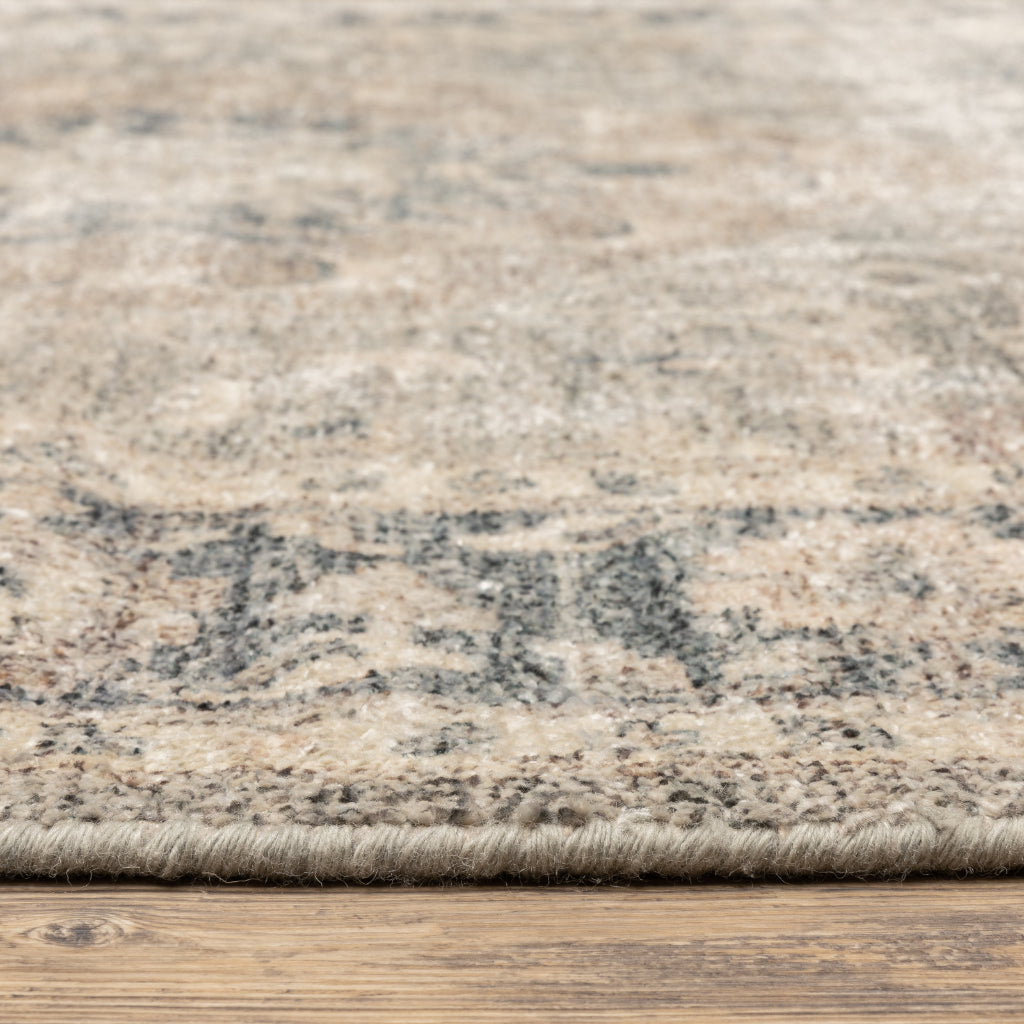 Oriental Weavers Malabar 45302 Multicolor Rectangle Indoor Area Rug - Stain Resistant Hand Loomed Rug with Medallion Design-