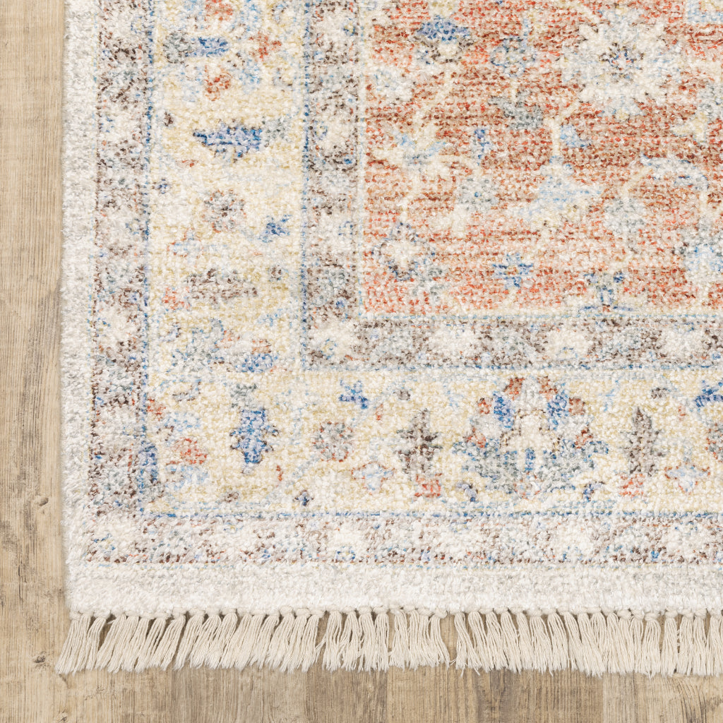 Oriental Weavers Malabar 45305 Multicolor Rectangle Indoor Area Rug - Stain Resistant Hand Loomed Rug with Traditional Design-