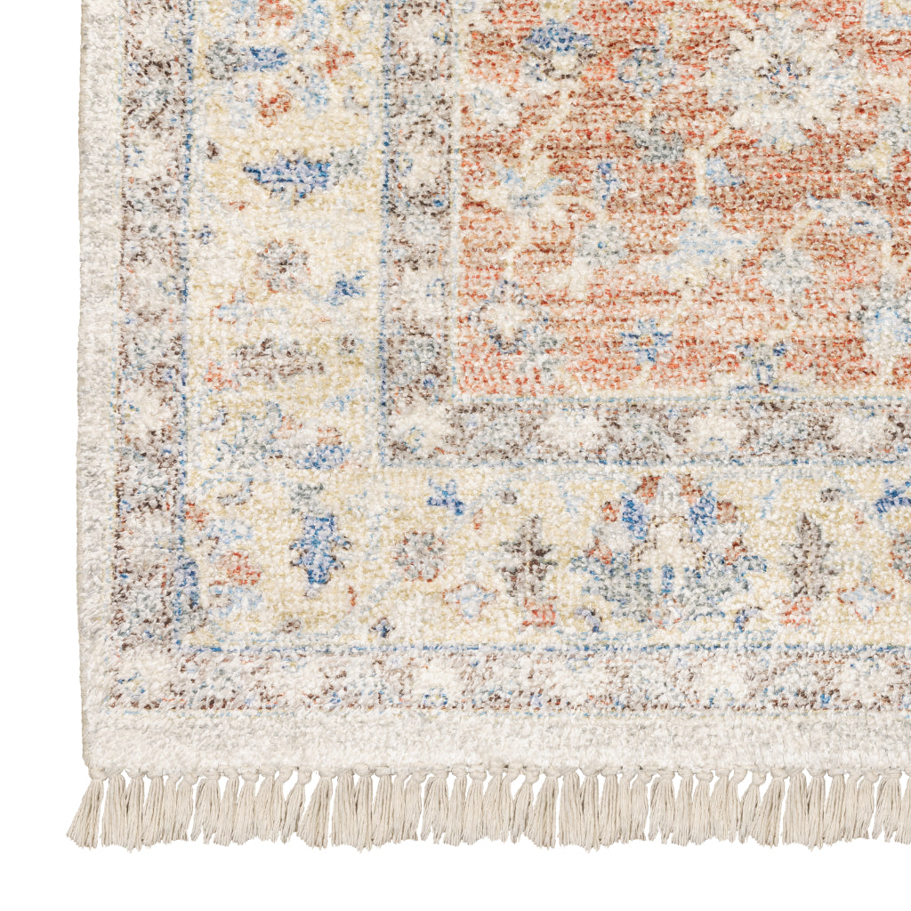 Oriental Weavers Malabar 45305 Multicolor Rectangle Indoor Area Rug - Stain Resistant Hand Loomed Rug with Traditional Design-