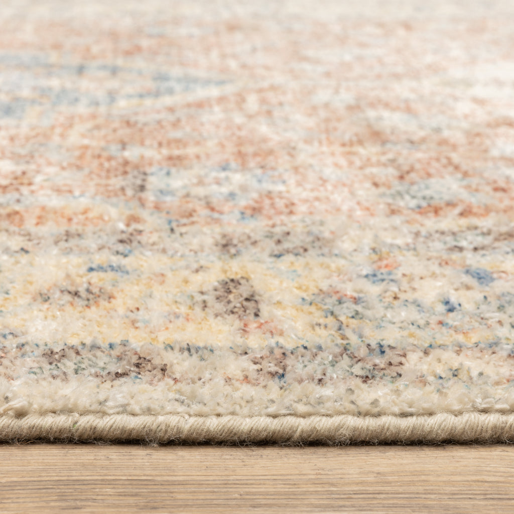 Oriental Weavers Malabar 45305 Multicolor Rectangle Indoor Area Rug - Stain Resistant Hand Loomed Rug with Traditional Design-