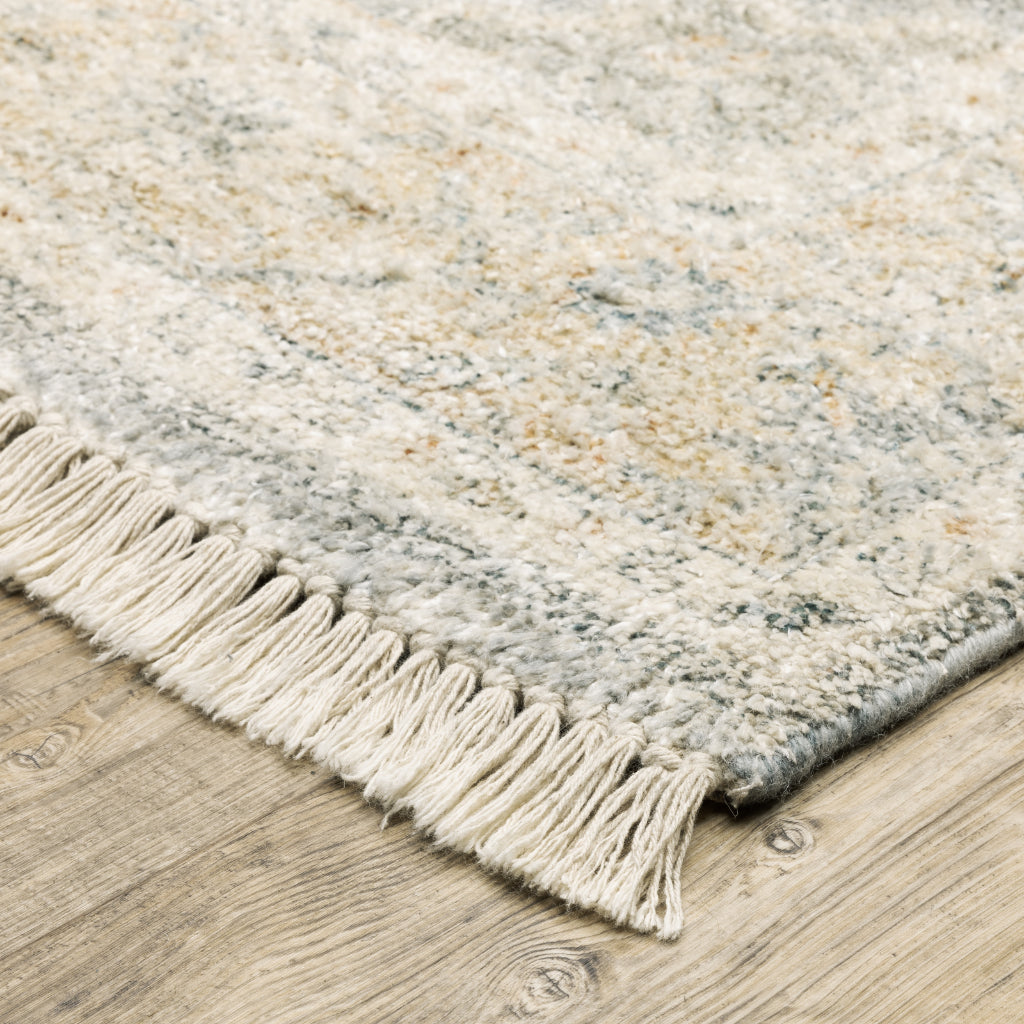 Oriental Weavers Malabar 45307 Multicolor Rectangle Indoor Area Rug - Stain Resistant Hand Loomed Rug with Medallion Design-