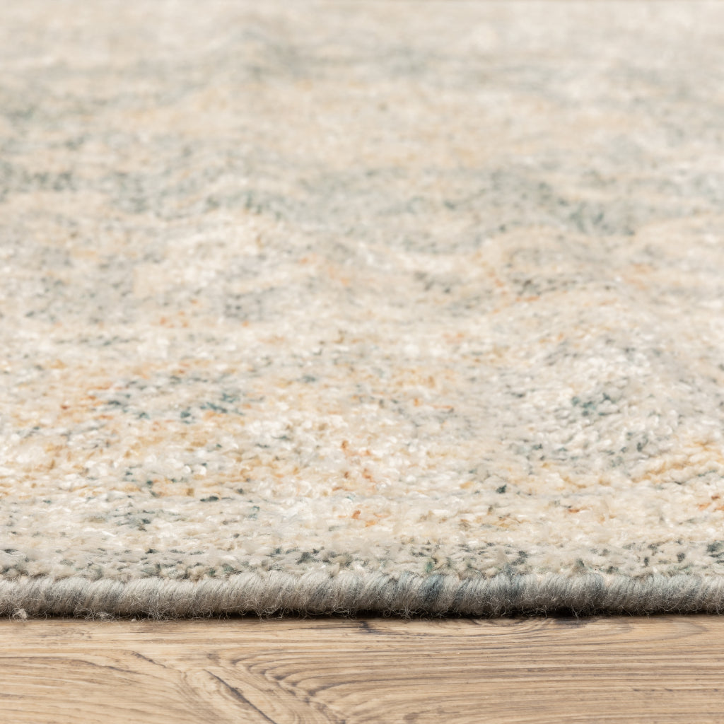 Oriental Weavers Malabar 45307 Multicolor Rectangle Indoor Area Rug - Stain Resistant Hand Loomed Rug with Medallion Design-
