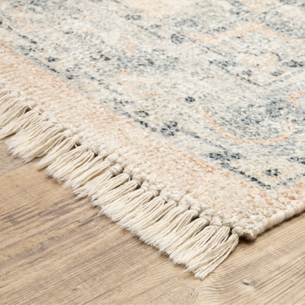 Oriental Weavers Malabar 45308 Multicolor Rectangle Indoor Area Rug - Stain Resistant Hand Loomed Rug with Medallion Design-