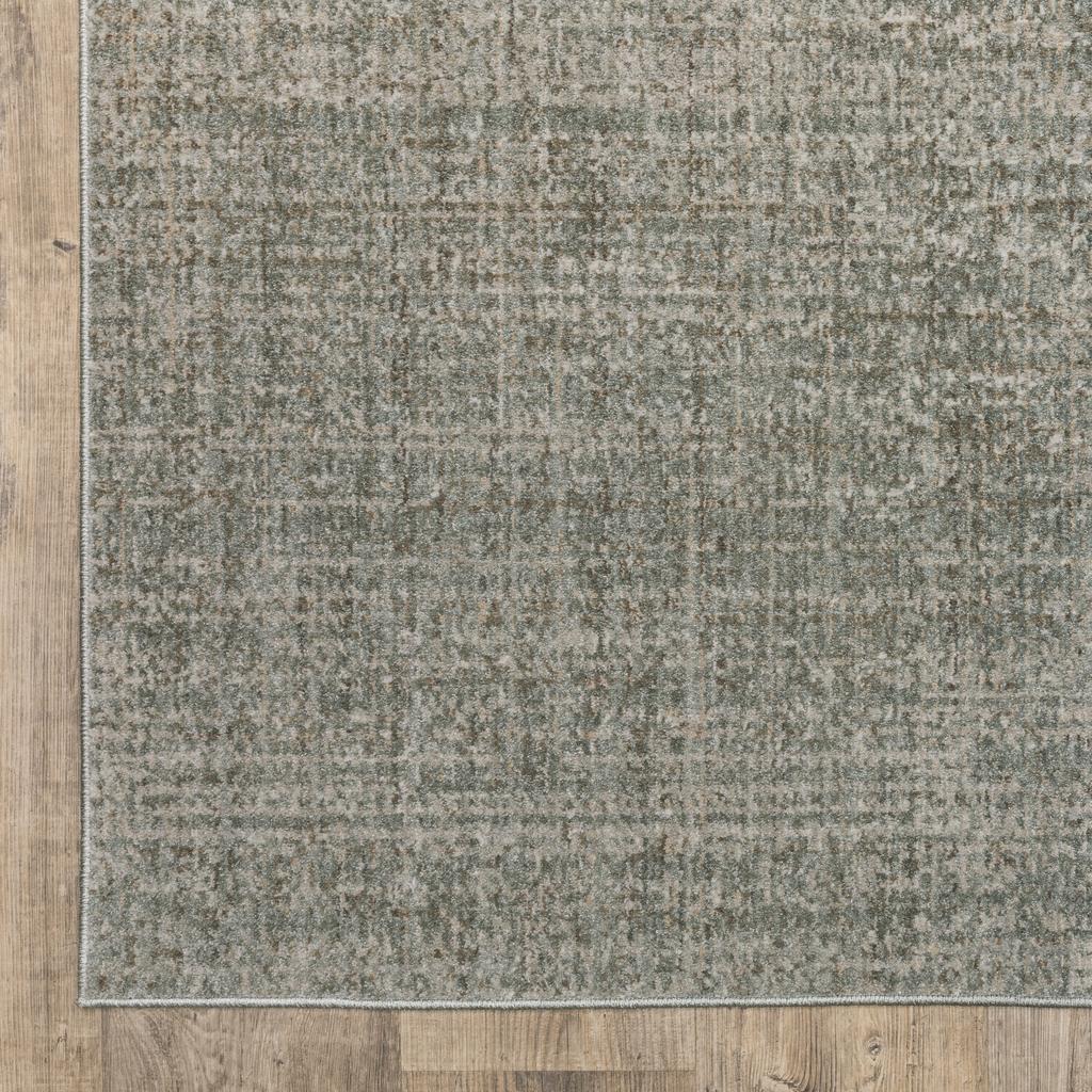 Oriental Weavers Mallory MAL01 Grey Rectangle Indoor Runner Distressed Pattern-