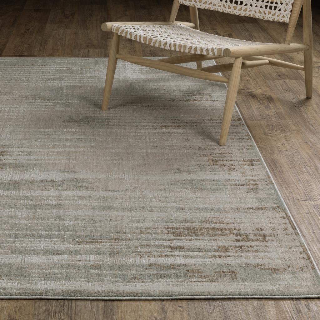 Oriental Weavers Mallory MAL07 Beige Rectangle Indoor Area Rug Distressed Pattern-