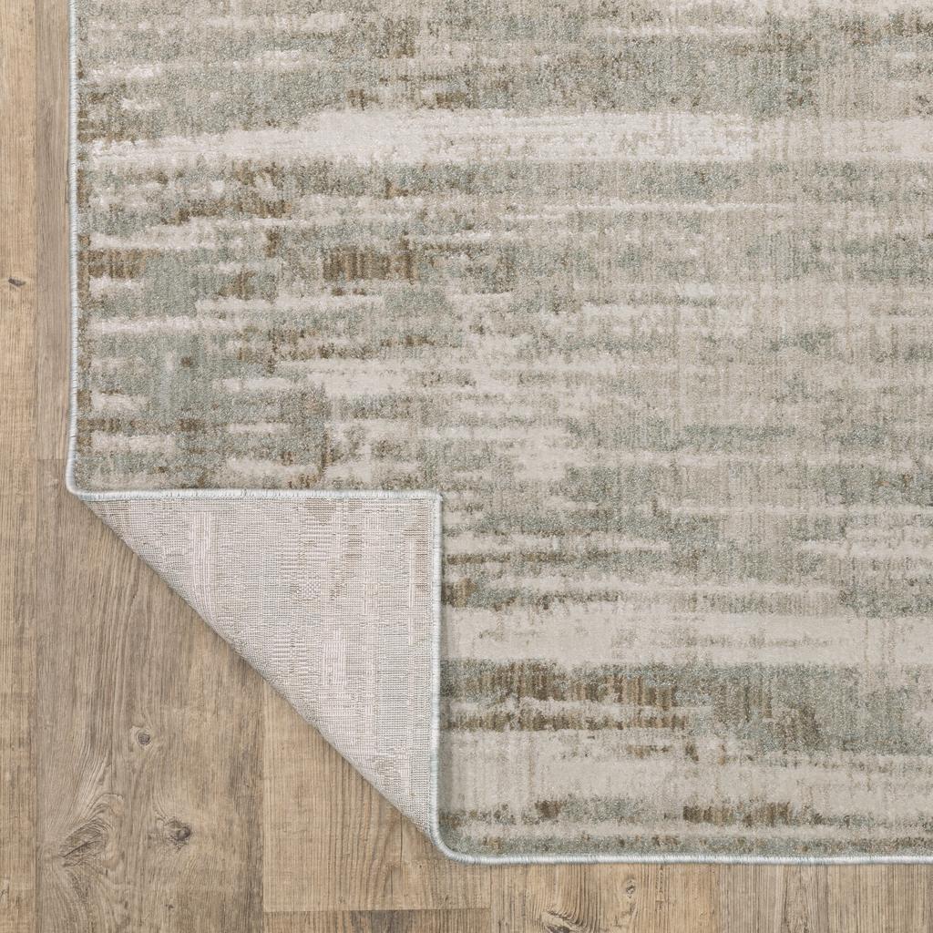 Oriental Weavers Mallory MAL07 Beige Rectangle Indoor Runner Distressed Pattern-