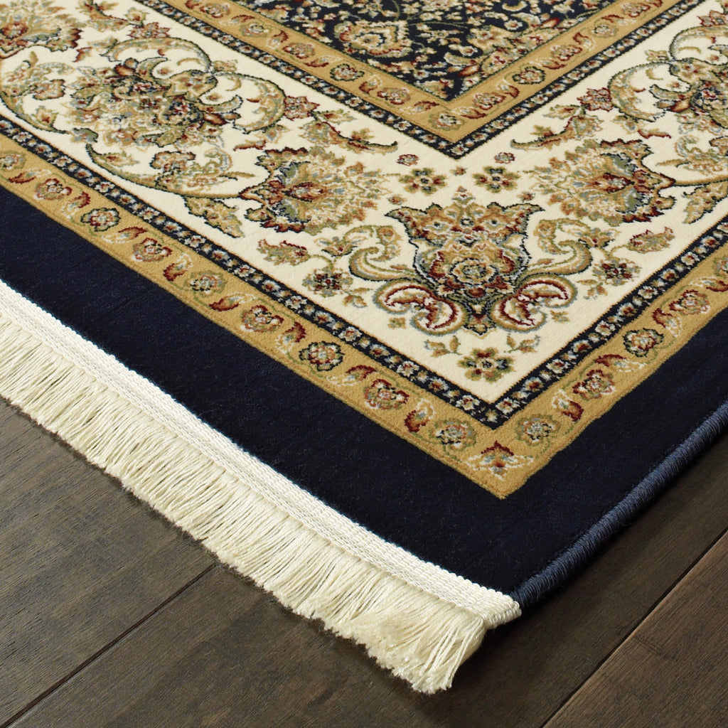 Oriental Weavers Masterpiece 1331X Multicolor Rectangle Indoor Area Rug - Exquisite Stain Resistant Traditional Rug with Geometric Design-