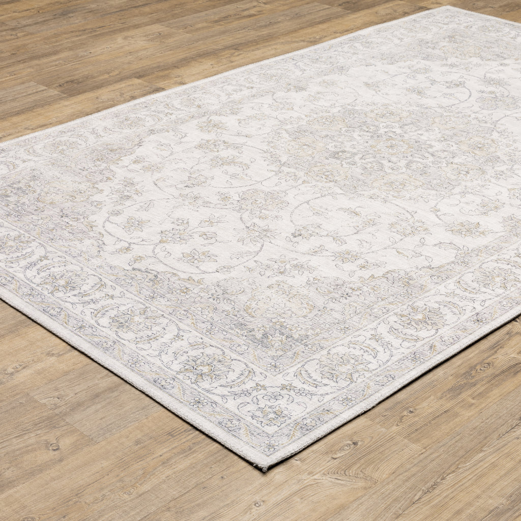 Oriental Weavers Myers Park MYP01 Multicolor Rectangle Indoor Area Rug - Easy Care Stain Resistant Low Pile Rug with Oriental Design-