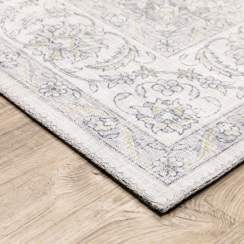 Oriental Weavers Myers Park MYP01 Multicolor Rectangle Indoor Area Rug - Easy Care Stain Resistant Low Pile Rug with Oriental Design-