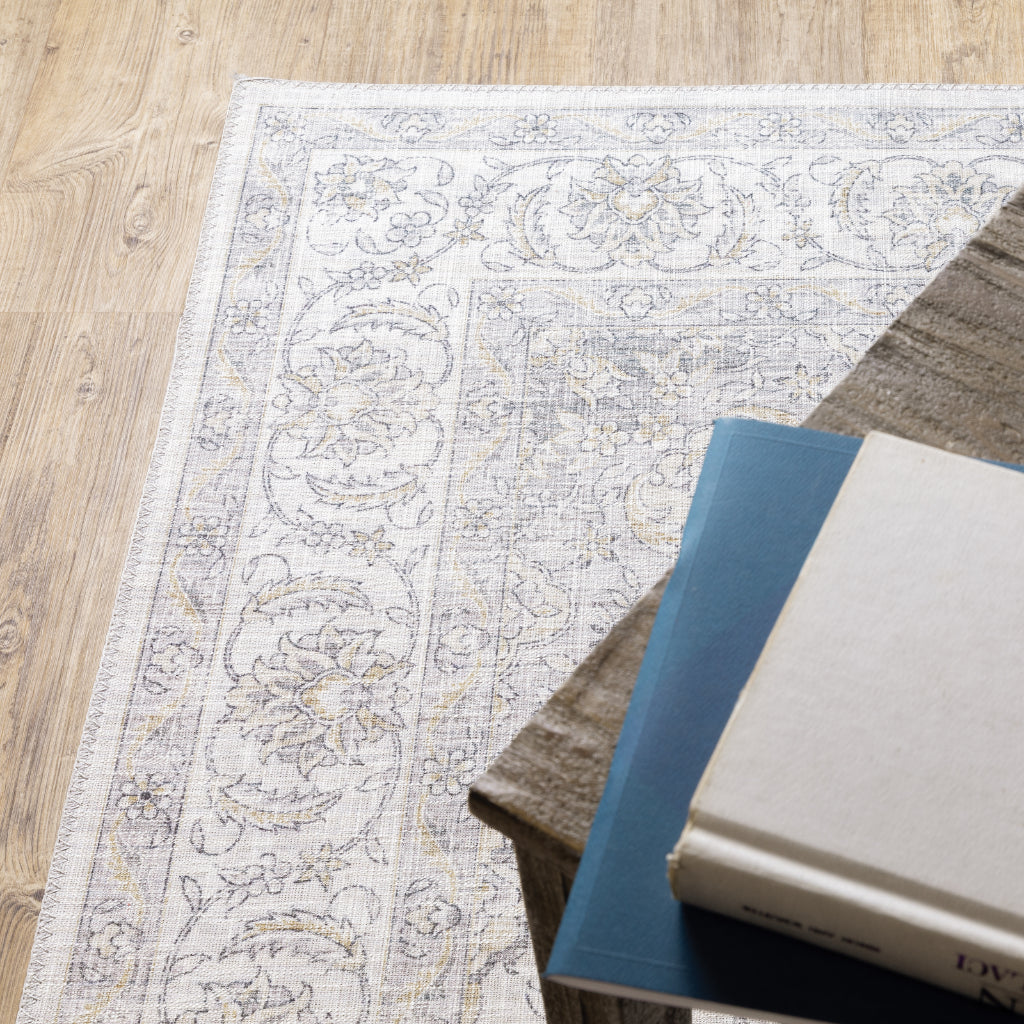 Oriental Weavers Myers Park MYP01 Multicolor Rectangle Indoor Area Rug - Easy Care Stain Resistant Low Pile Rug with Oriental Design-