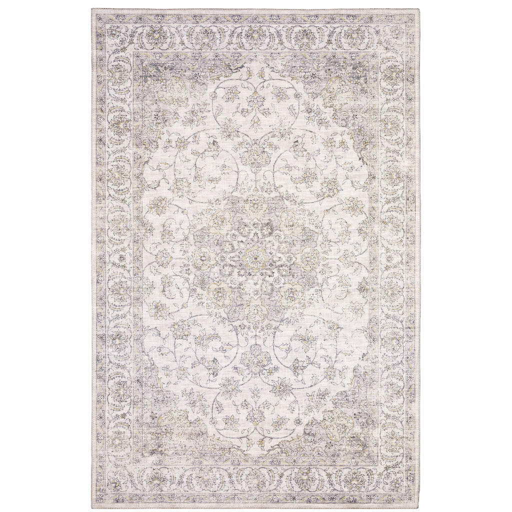 Oriental Weavers Myers Park MYP01 Multicolor Rectangle Indoor Area Rug - Easy Care Stain Resistant Low Pile Rug with Oriental Design-