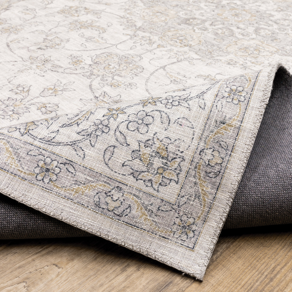 Oriental Weavers Myers Park MYP01 Multicolor Rectangle Indoor Area Rug - Easy Care Stain Resistant Low Pile Rug with Oriental Design-