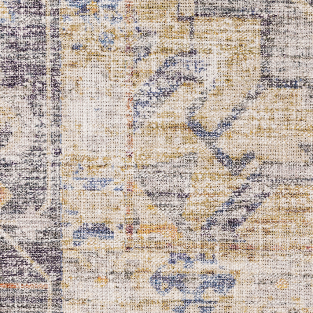 Oriental Weavers Myers Park MYP02 Multicolor Rectangle Indoor Area Rug - Easy Care Stain Resistant Low Pile Rug with Oriental Design-