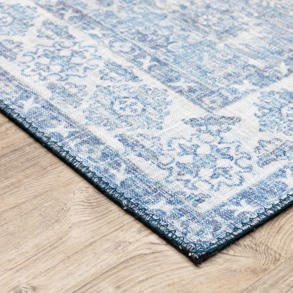 Oriental Weavers Myers Park MYP04 Multicolor Rectangle Indoor Area Rug - Easy Care Stain Resistant Low Pile Rug with Oriental Design-