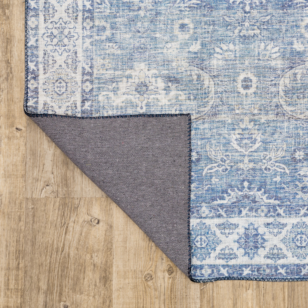 Oriental Weavers Myers Park MYP04 Multicolor Rectangle Indoor Area Rug - Easy Care Stain Resistant Low Pile Rug with Oriental Design-