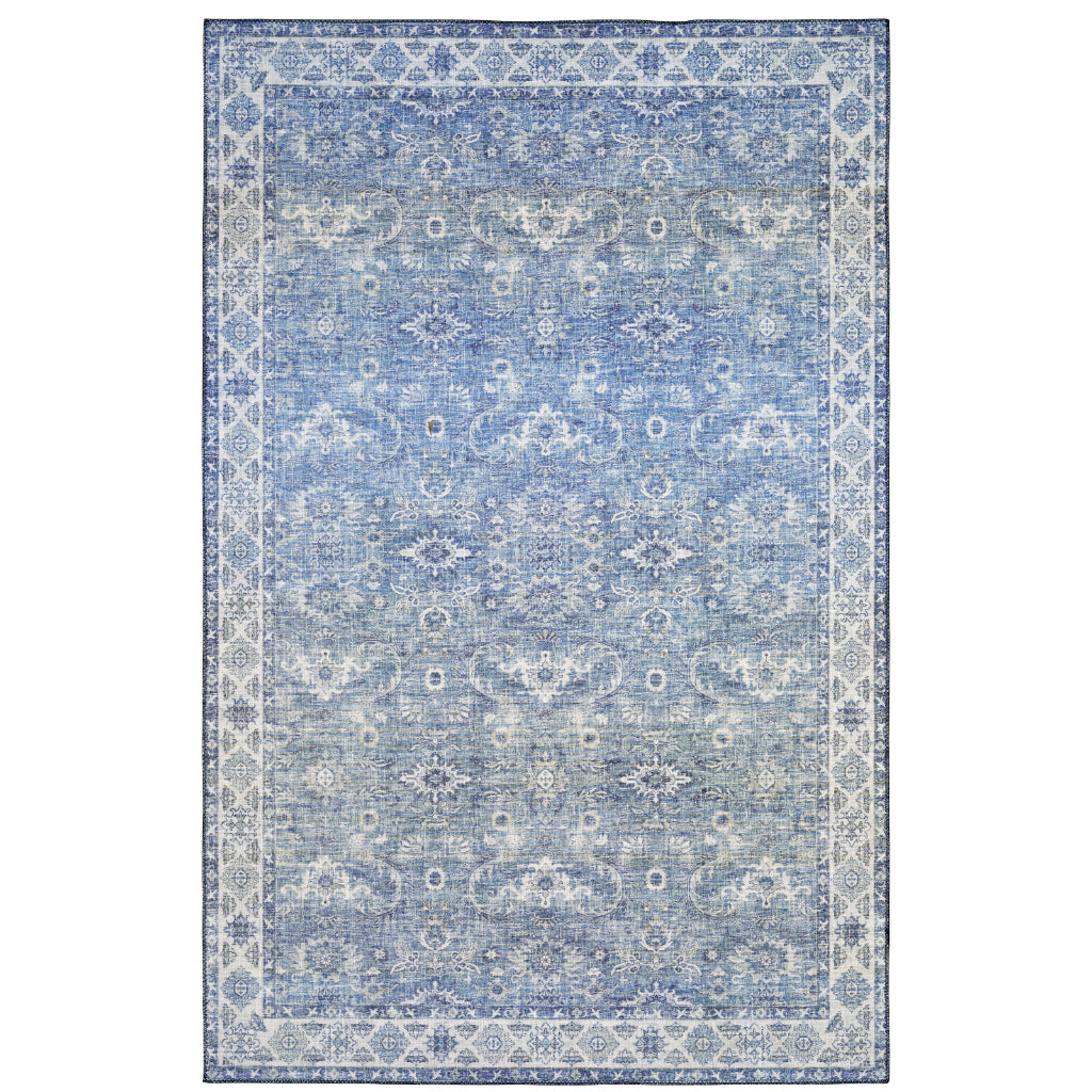 Oriental Weavers Myers Park MYP04 Multicolor Rectangle Indoor Area Rug - Easy Care Stain Resistant Low Pile Rug with Oriental Design-