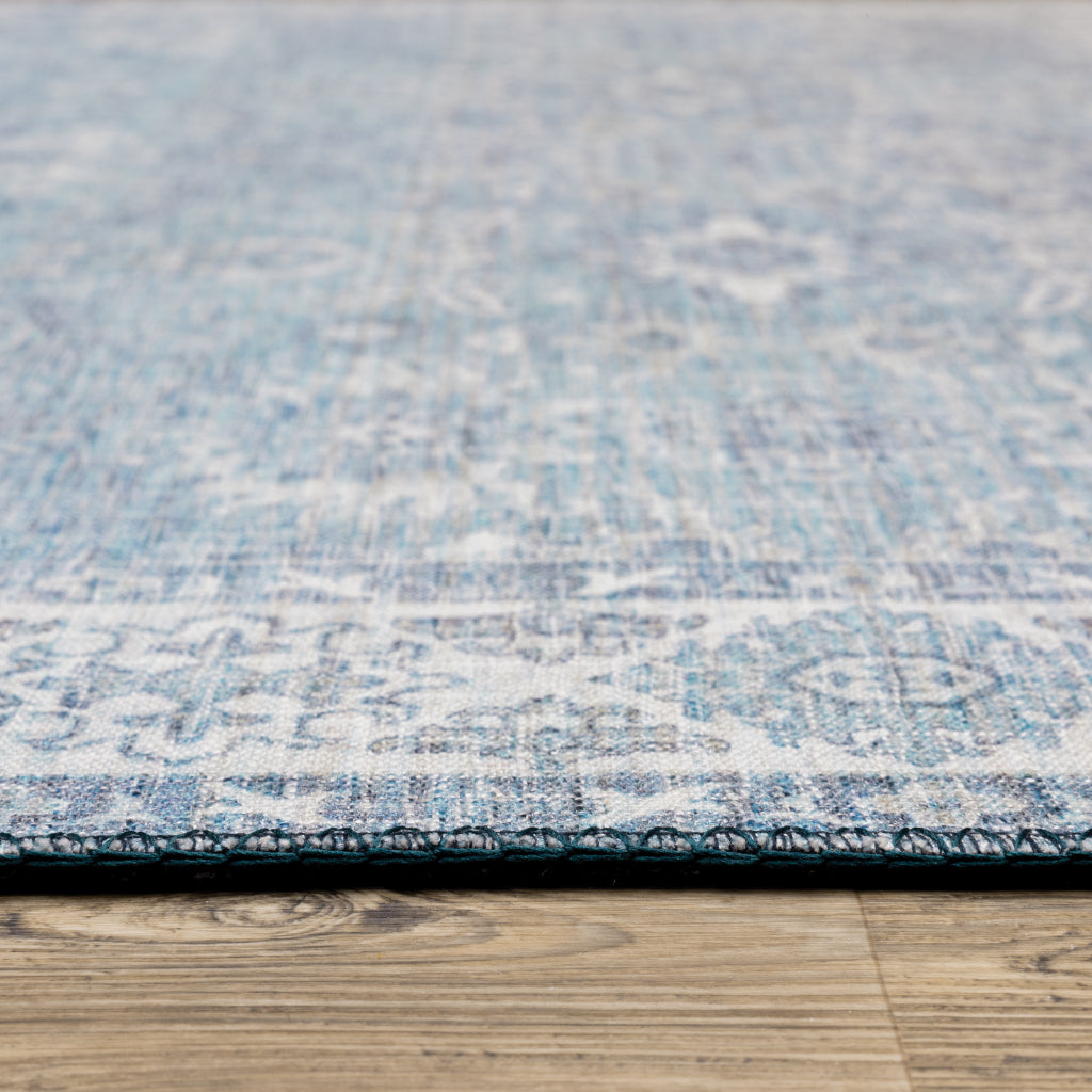Oriental Weavers Myers Park MYP04 Multicolor Rectangle Indoor Area Rug - Easy Care Stain Resistant Low Pile Rug with Oriental Design-