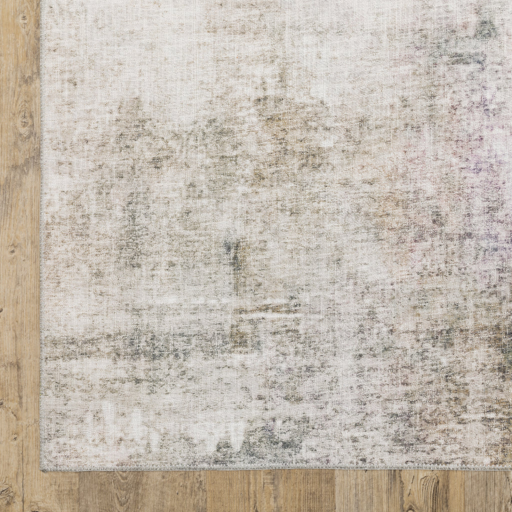 Oriental Weavers Myers Park MYP10 Multicolor Rectangle Indoor Area Rug - Easy Care Stain Resistant Low Pile Rug with Abstract Design-