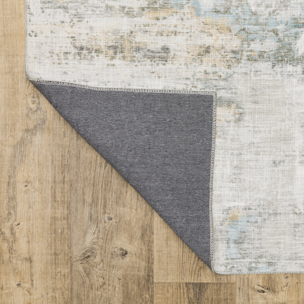 Oriental Weavers Myers Park MYP11 Multicolor Rectangle Indoor Area Rug - Easy Care Stain Resistant Low Pile Rug with Abstract Design-