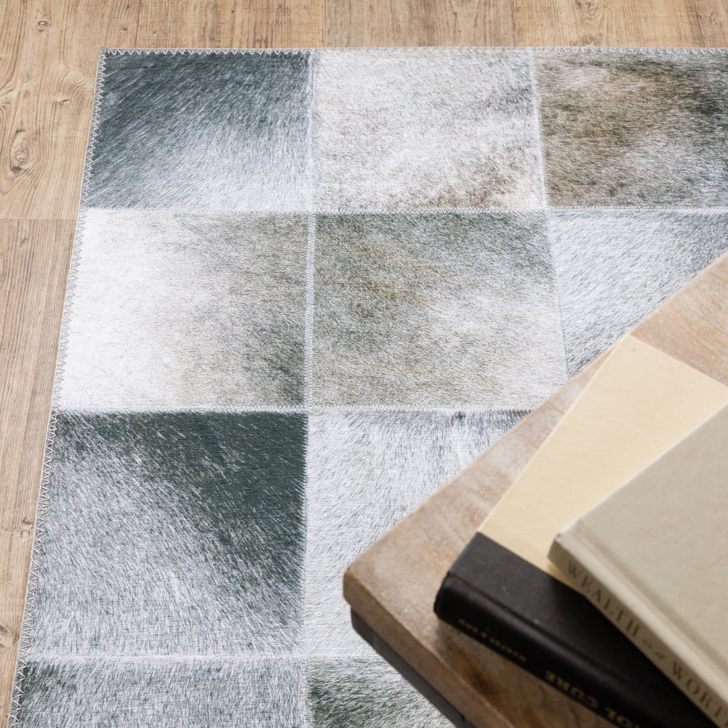 Oriental Weavers Myers Park MYP16 Multicolor Rectangle Indoor Area Rug - Easy Care Stain Resistant Low Pile Rug with Geometric Design-