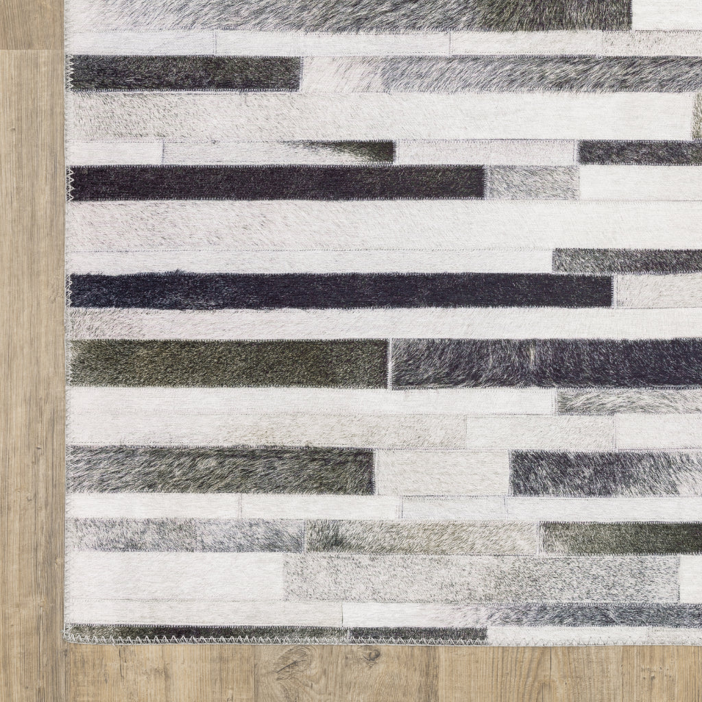 Oriental Weavers Myers Park MYP19 Multicolor Rectangle Indoor Area Rug - Easy Care Stain Resistant Low Pile Rug with Geometric Design-