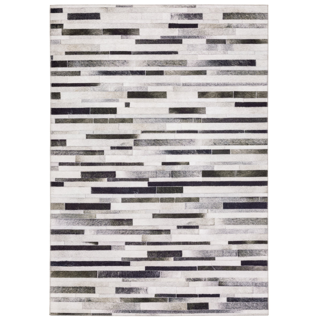 Oriental Weavers Myers Park MYP19 Multicolor Rectangle Indoor Area Rug - Easy Care Stain Resistant Low Pile Rug with Geometric Design-