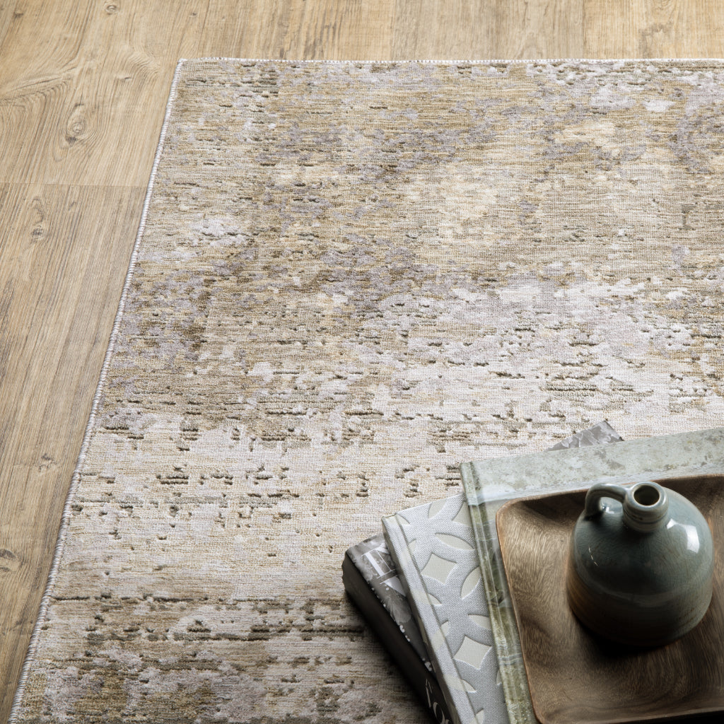 Oriental Weavers Nebulous 001H9 Multicolor Rectangle Indoor Runner - Low Pile Modern Rug with Abstract Design-