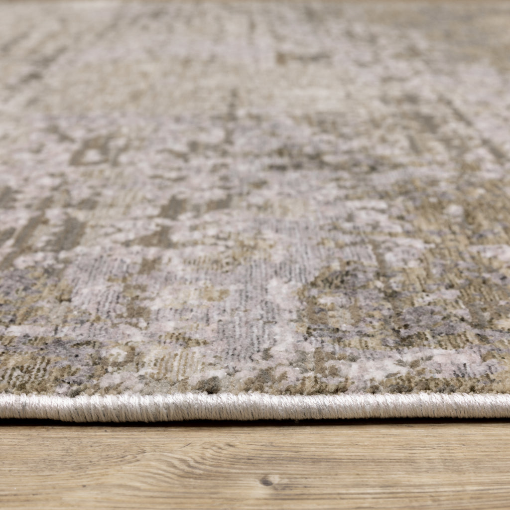 Oriental Weavers Nebulous 001H9 Multicolor Rectangle Indoor Runner - Low Pile Modern Rug with Abstract Design-