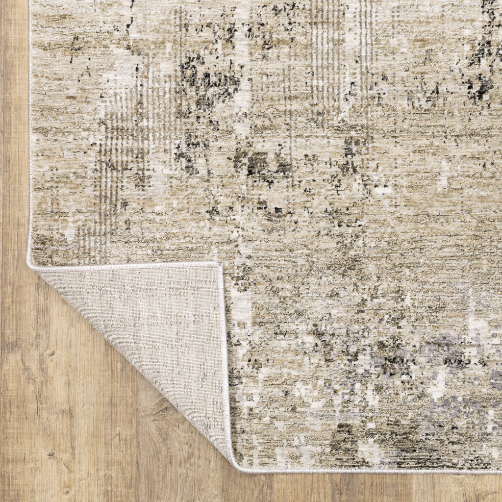 Oriental Weavers Nebulous 002X9 Multicolor Rectangle Indoor Runner - Low Pile Modern Rug with Abstract Design-