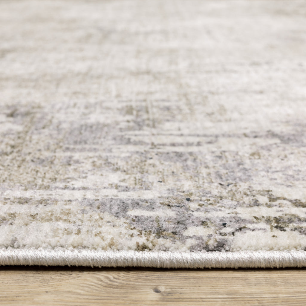 Oriental Weavers Nebulous 002X9 Multicolor Rectangle Indoor Runner - Low Pile Modern Rug with Abstract Design-