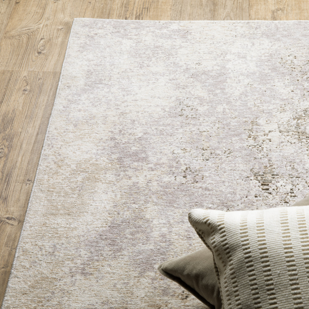 Oriental Weavers Nebulous 050J9 Multicolor Rectangle Indoor Runner - Low Pile Modern Rug with Abstract Design-