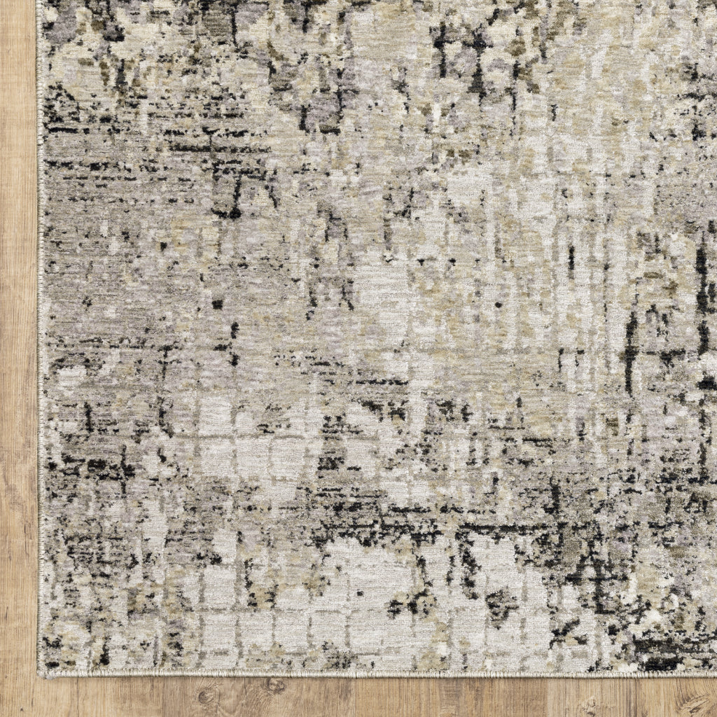 Oriental Weavers Nebulous 091D9 Multicolor Rectangle Indoor Runner - Low Pile Modern Rug with Abstract Design-