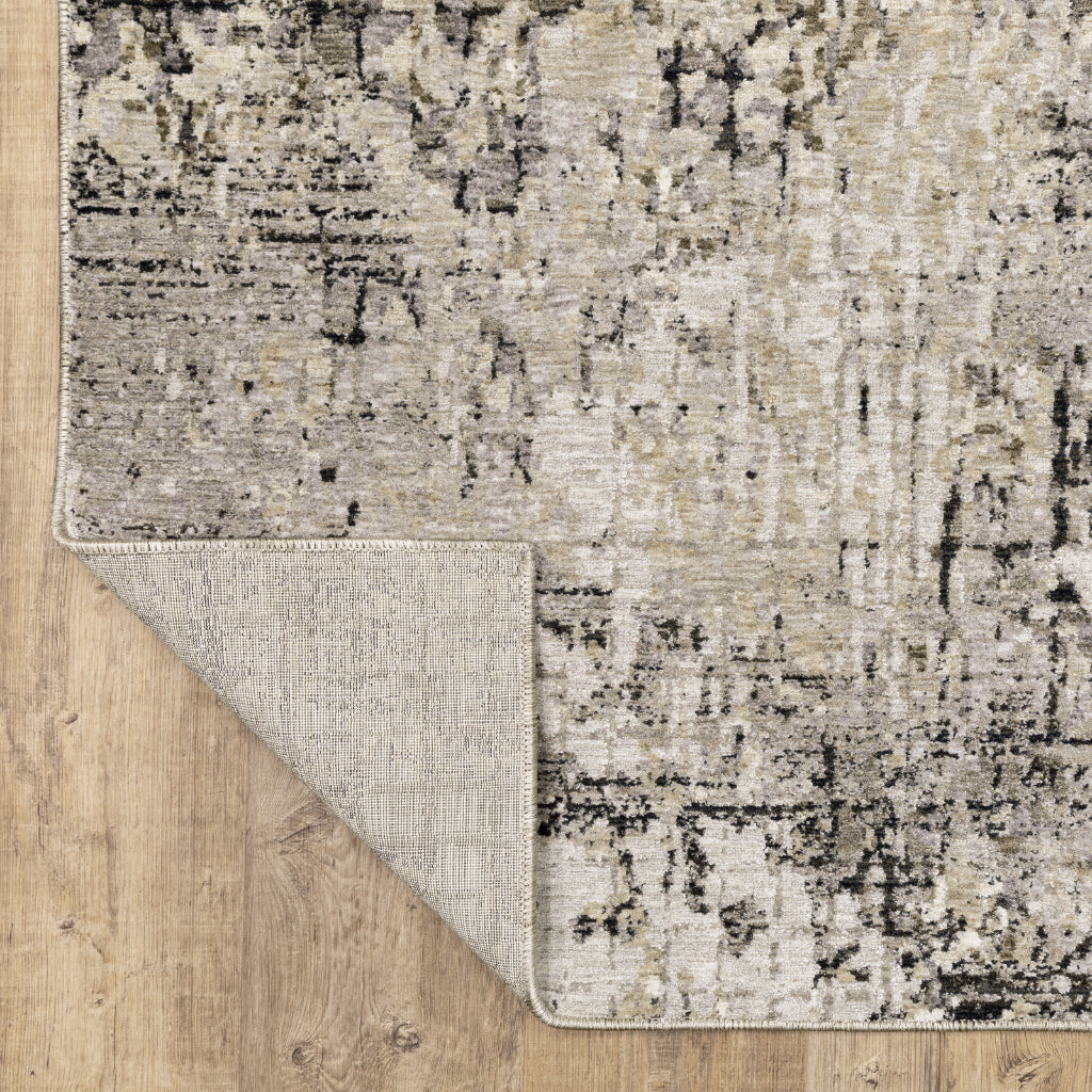 Oriental Weavers Nebulous 091D9 Multicolor Rectangle Indoor Runner - Low Pile Modern Rug with Abstract Design-
