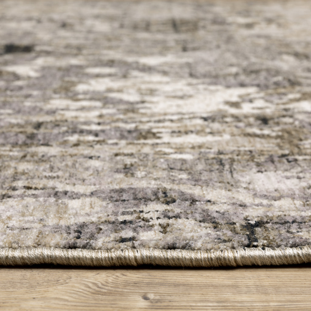 Oriental Weavers Nebulous 091D9 Multicolor Rectangle Indoor Runner - Low Pile Modern Rug with Abstract Design-