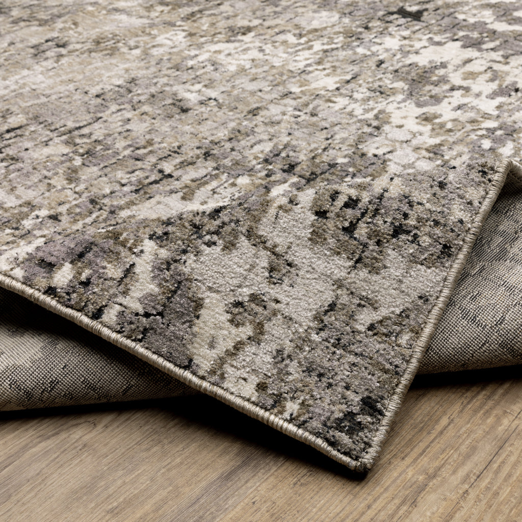 Oriental Weavers Nebulous 091D9 Multicolor Rectangle Indoor Runner - Low Pile Modern Rug with Abstract Design-