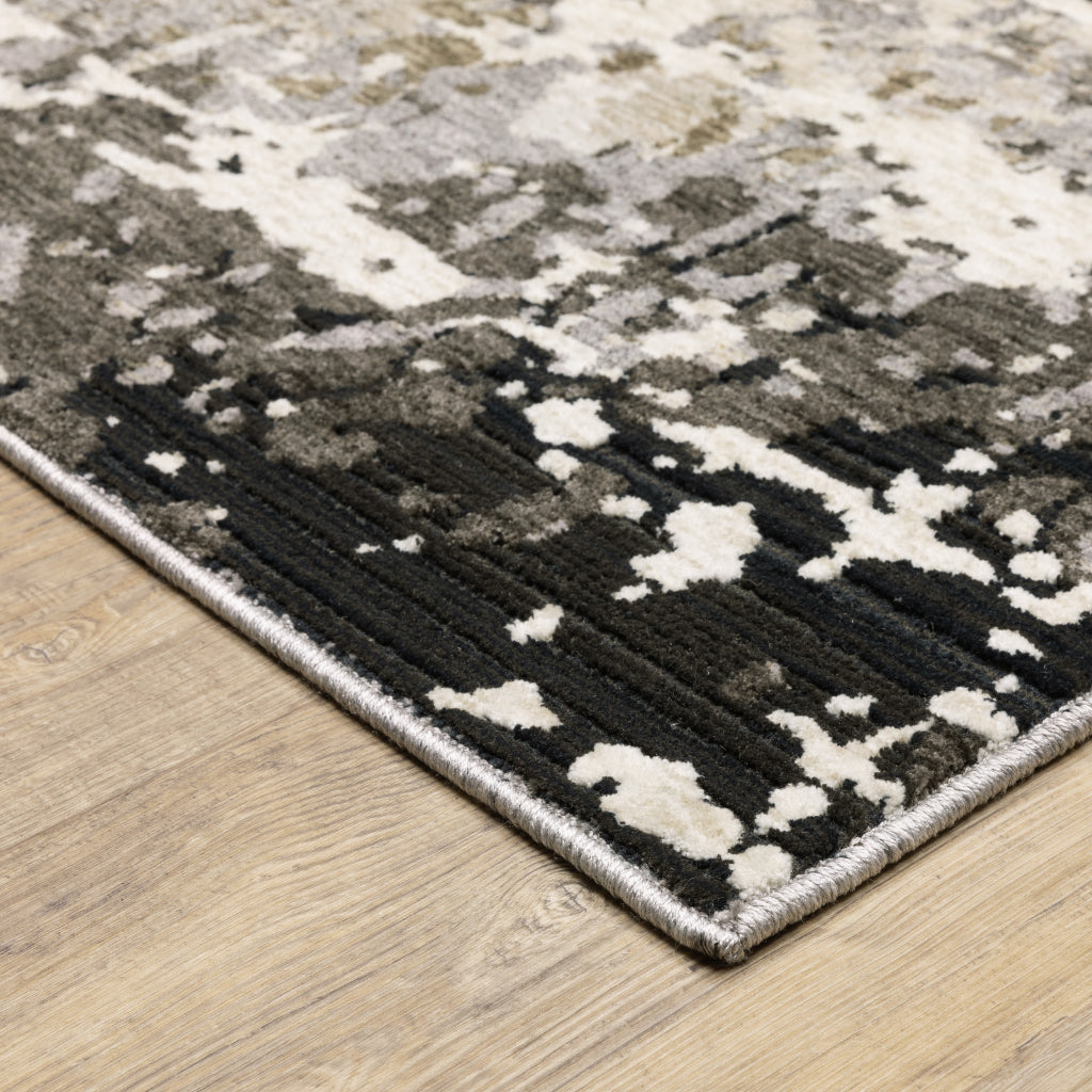 Oriental Weavers Nebulous 091L9 Multicolor Rectangle Indoor Runner - Low Pile Modern Rug with Abstract Design-