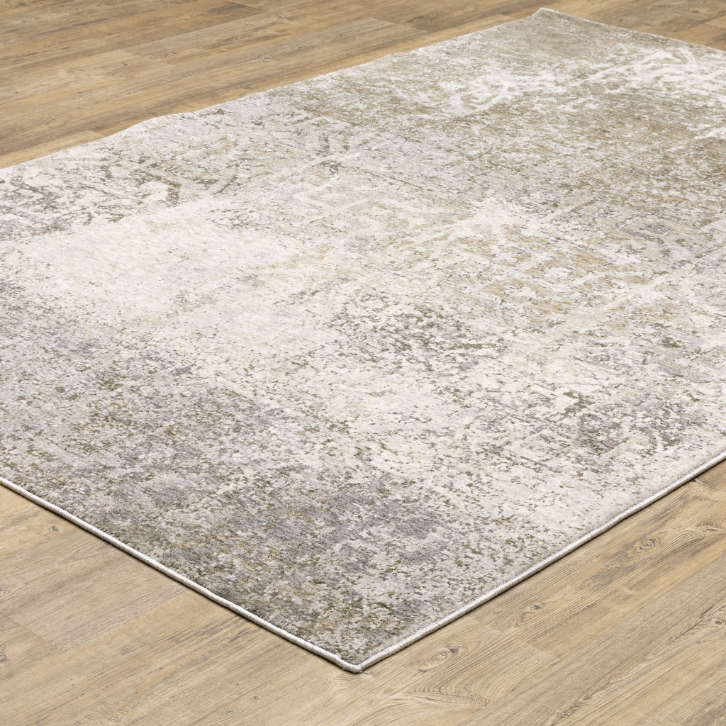 Oriental Weavers Nebulous 1330E Multicolor Rectangle Indoor Area Rug - Low Pile Modern Rug with Abstract Design-