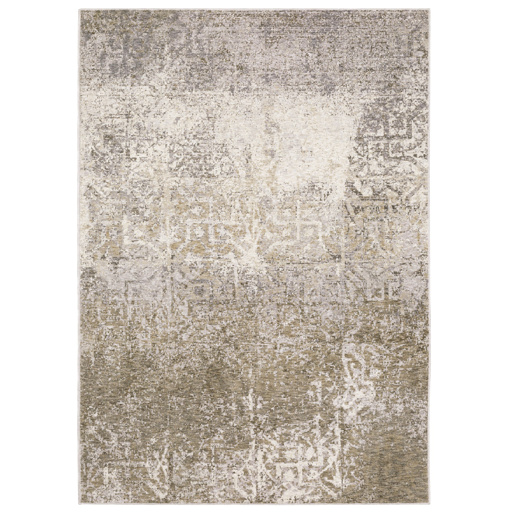 Oriental Weavers Nebulous 1330E Multicolor Rectangle Indoor Area Rug - Low Pile Modern Rug with Abstract Design-