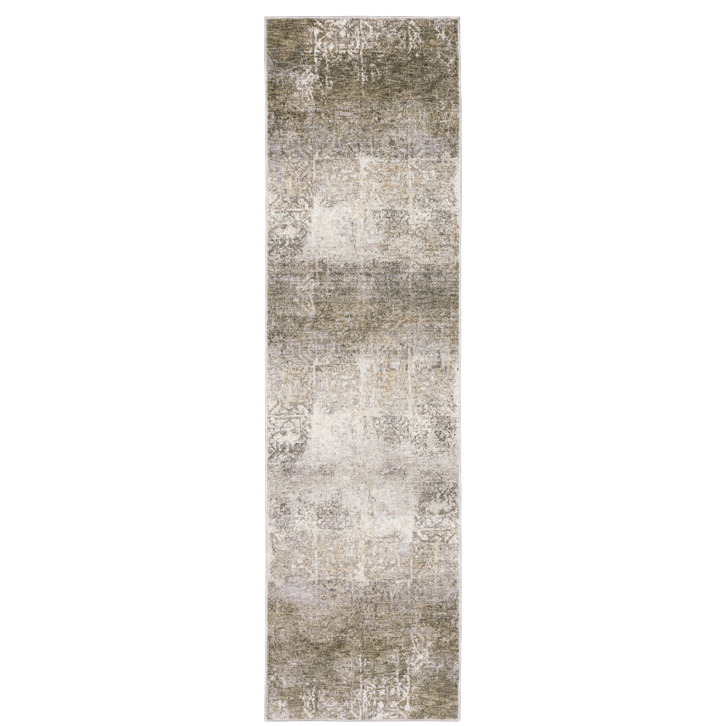 Oriental Weavers Nebulous 1330E Multicolor Rectangle Indoor Runner - Low Pile Modern Rug with Abstract Design-
